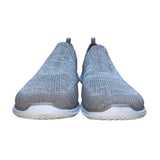 Skechers Women’s Gray Slip-On Air Cooled Memory Foam Walking Shoes Size 11