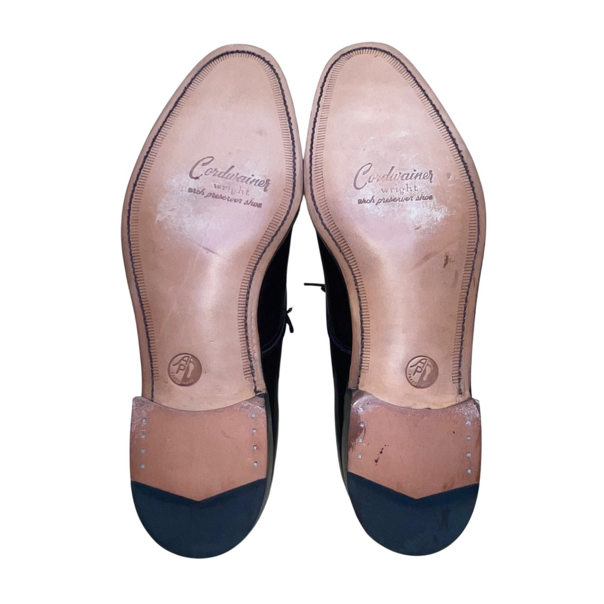Cordwainer Men’s Dark Brown Leather Lace-Up Oxford Dress Shoes Size 10.5 B