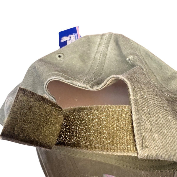 Extreme Embroidery Mens Olive  Air Force Veteran Cap & Lanyard Set Adjustable