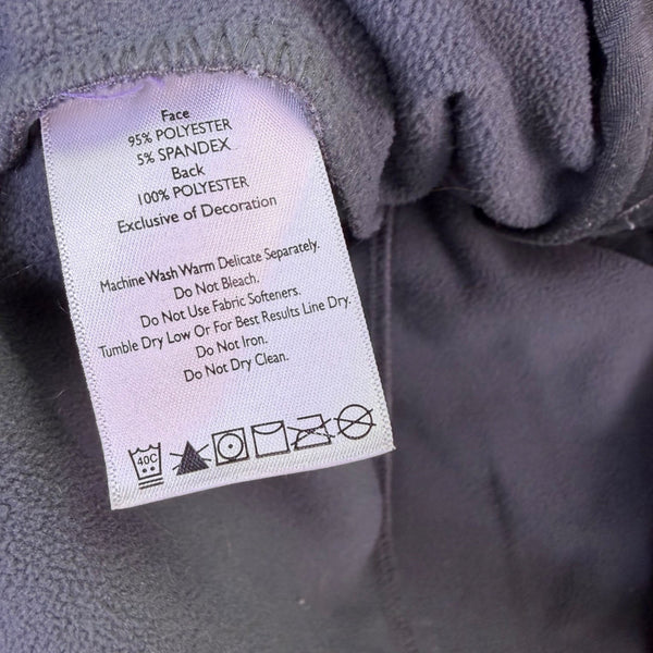 Eddie Bauer Mens Gray Fleece-Lined Softshell Jacket Lightweight Design Sz TXL