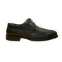 Johnston & Murphy Men’s Black Leather Lace-Up Dobson Moc Toe Oxfords Size 12W