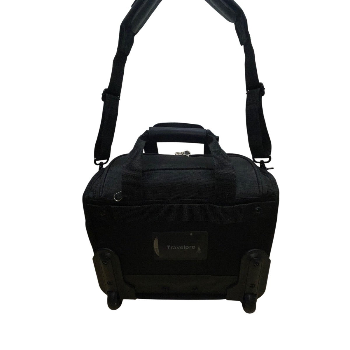 Travelpro Walkabout Lite Black Adjustable Strap Carry-On Rolling Travel Bag