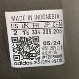 Adidas Kids Black Mesh & Yellow Stripes Lightmotion Duramo SL Sneakers Size 2