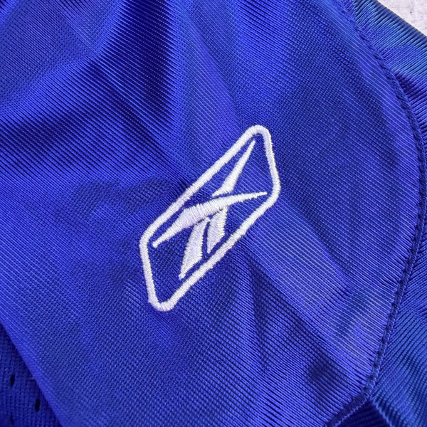 Reebok Mens Blue Football Shirt 52 Sportswear Casual Size XL