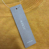 J.Crew Womens Mustard Yellow Lyocell Blend Short Sleeve Sweater Size M