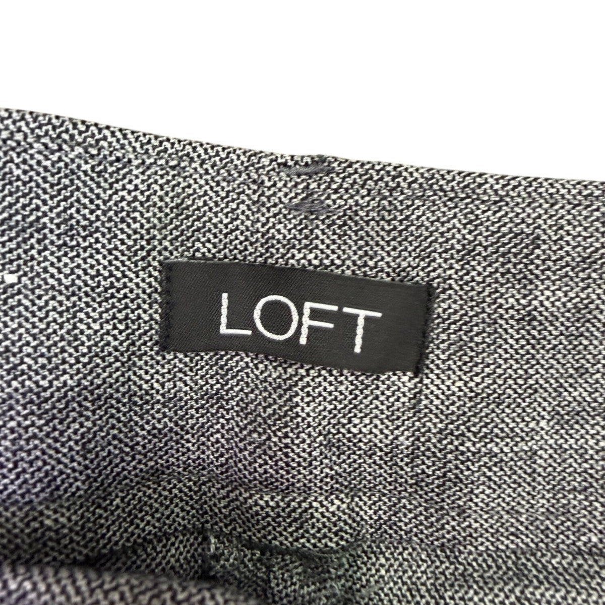 Loft Womens Gray Linen Blend Tapered Pants Tie Waist High Rise Size 16