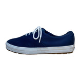 Keds Women’s Navy Blue Canvas Lace-Up Flat Sneakers Size 9.5