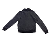 J. Crew Mens Dark Gray Wool Shawl Collar Sweater Warm Stylish Lightweight Sz XL