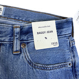 Abercrombie Kids Medium Wash Baggy Jeans Szize 15/16 Regular - New