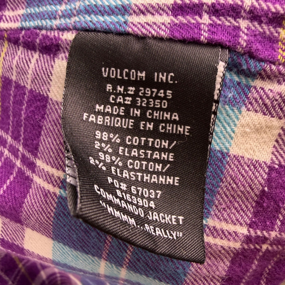 Volcom Women Khaki Cotton/Elastane Jacket Belted Military Style Size L