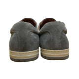 Johnston & Murphy Men’s Gray Suede Sheepskin Lining Low-Top Sneakers Size 13M