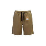 Gramicci Mens Khaki Cotton Shorts Elastic Waist Casual Lightweight Sz XL