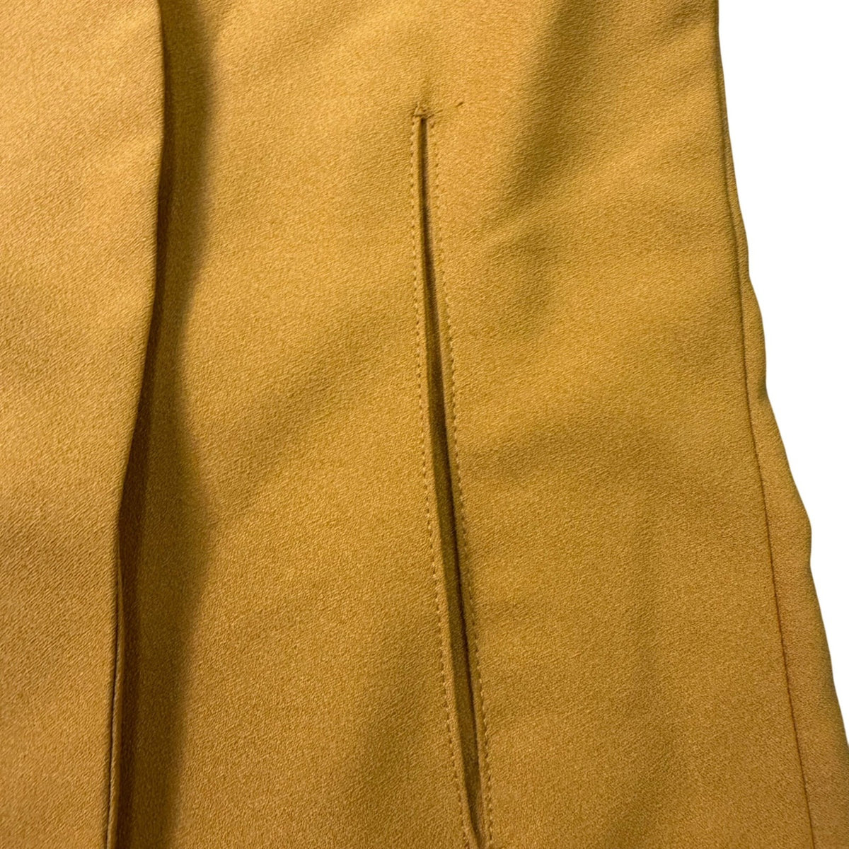 Shinesstar Womens Yellow Polyester Open Front Long Jacket Stylish Layer Size M 
