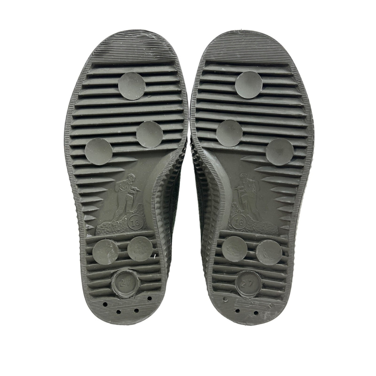 Gray Label x Novesta Toddler Boy's Green Detacheable Straps High Top Shoes Sz 18