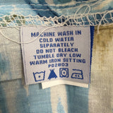Fishing Life Mens Blue Hawaiian Fishing Shirt Short-Sleeve Casual Sz L
