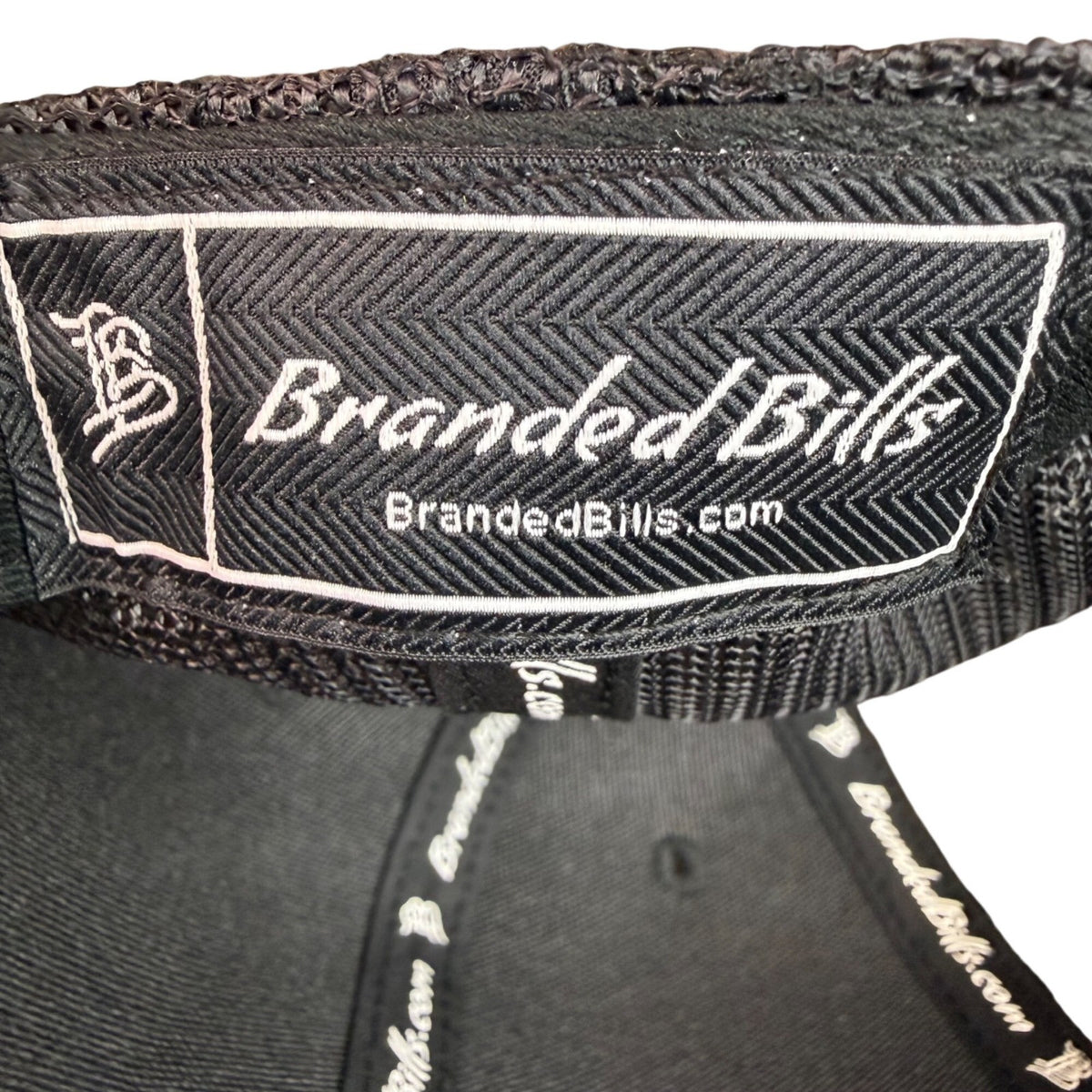 Branded Bills Black Cotton/Polyester Snapback Hat Mad Electrician Adjustable