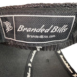 Branded Bills Black Cotton/Polyester Snapback Hat Mad Electrician Adjustable