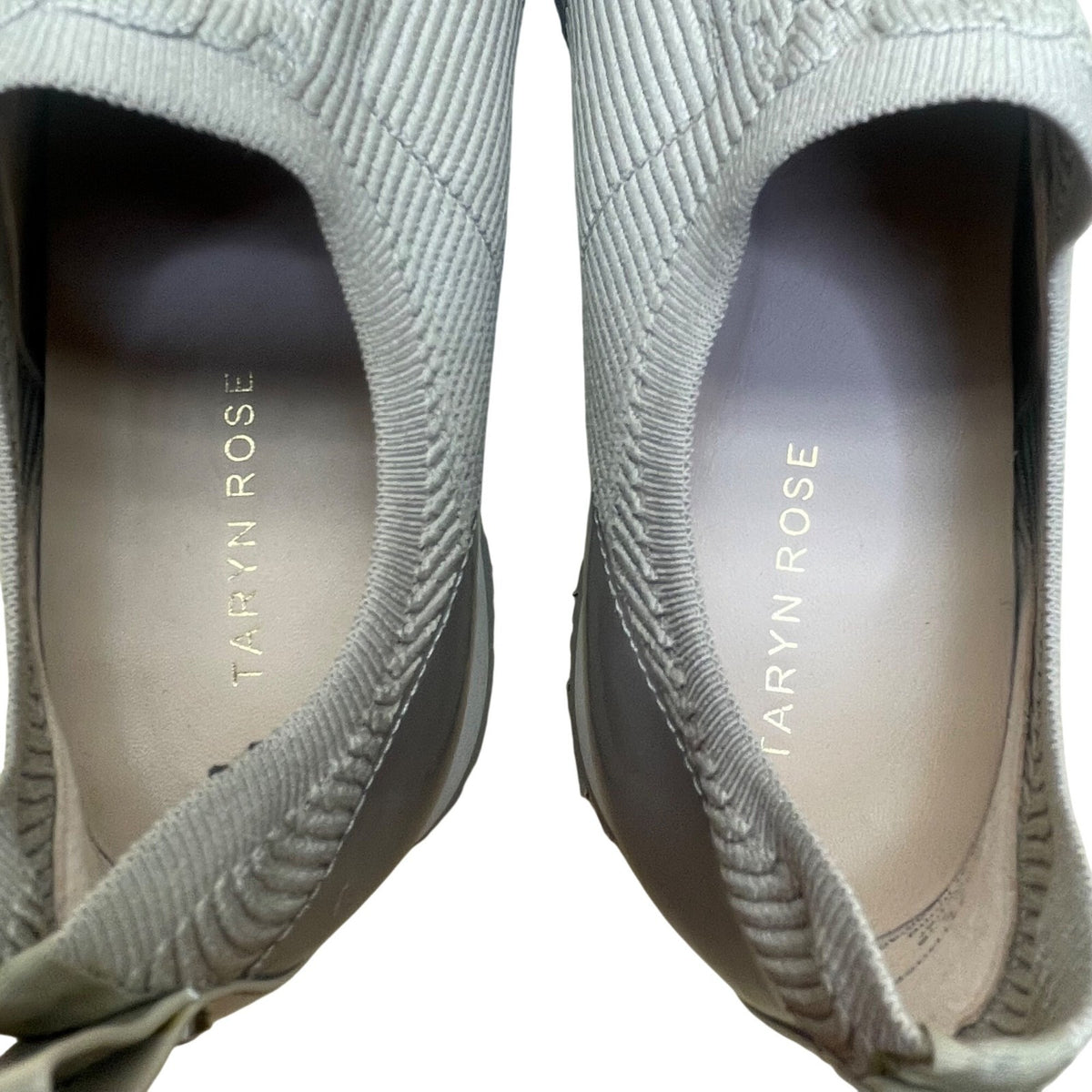 Taryn Rose Women’s Gray & Rose Textile & Leather Mix Taryn Rose Size 7.5B