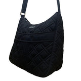 Vera Bradley Women’s Black Quilted Adjustable Strap Shoulder Bag