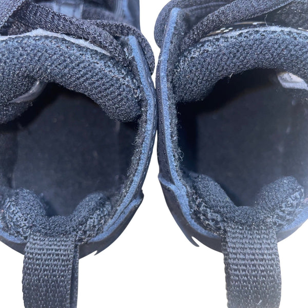 Air Jordan Kids Black Suede Sneakers Lace-Up Basketball Shoes Size 7C