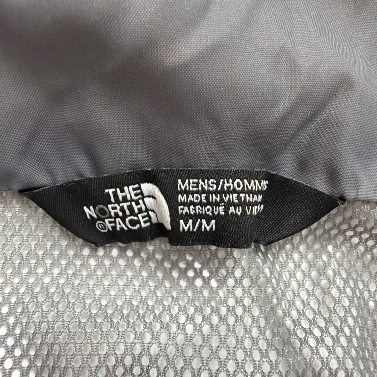 The North Face Mens Purple/Black Nylon Hooded Rain Jacket Size M