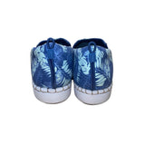 Clarks Women’s Blue Floral Cushion Soft Cloudsteppers Slip-On Shoes Size 11 Wide