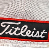 Titleist White/Green Polyester Golf Hat Small-Medium Fit