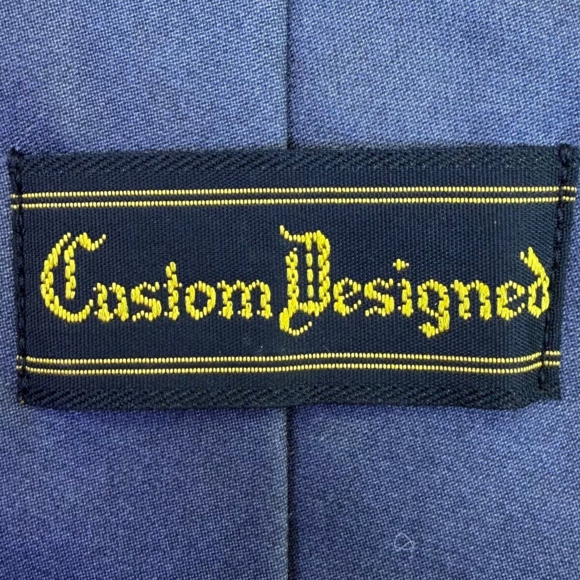 Custom Designed Mens Multi-Color Polyester Train Design Graphic Neck Tie