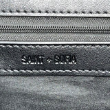 Saint & Sofia Black Nylon With Grommet Strap Design & Exterior Pockets Backpack