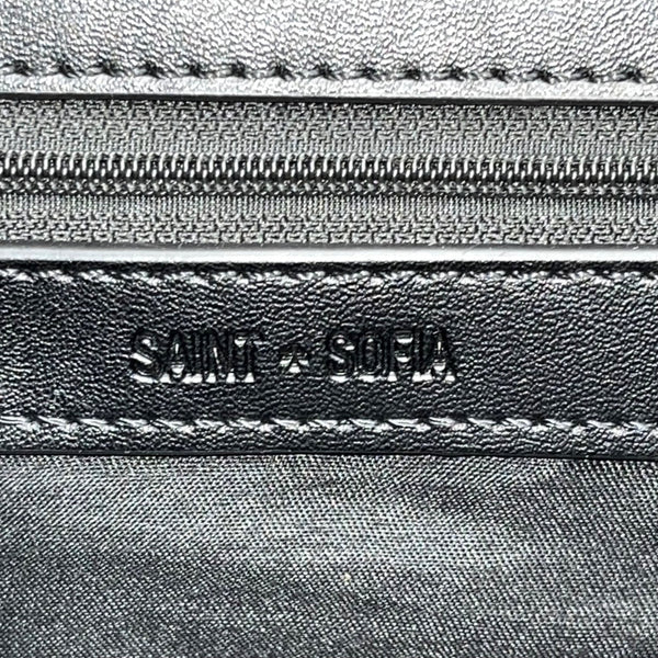 Saint & Sofia Black Nylon With Grommet Strap Design & Exterior Pockets Backpack