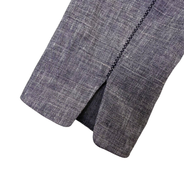 Elie Tahari Womens Gray Blazer & Pants Suit  Stretch Elevated Look Size 2