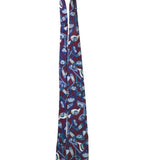 St. Andrews Golf Collection Mens Burgundy All Silk Golf Themed Neck Tie