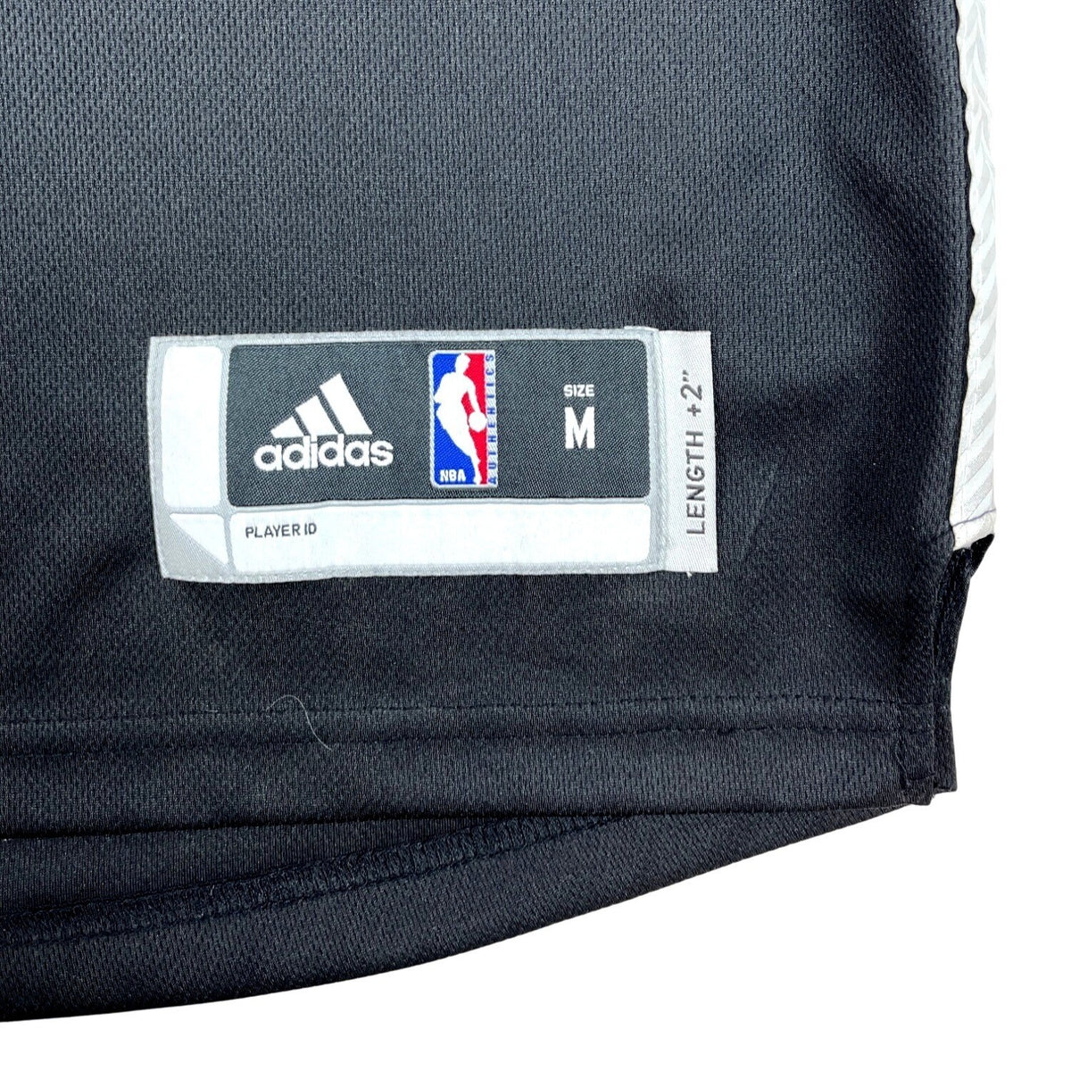 Adidas Deron Williams #8 Black Brooklyn Nets Basketball NBA Jersey Sz M