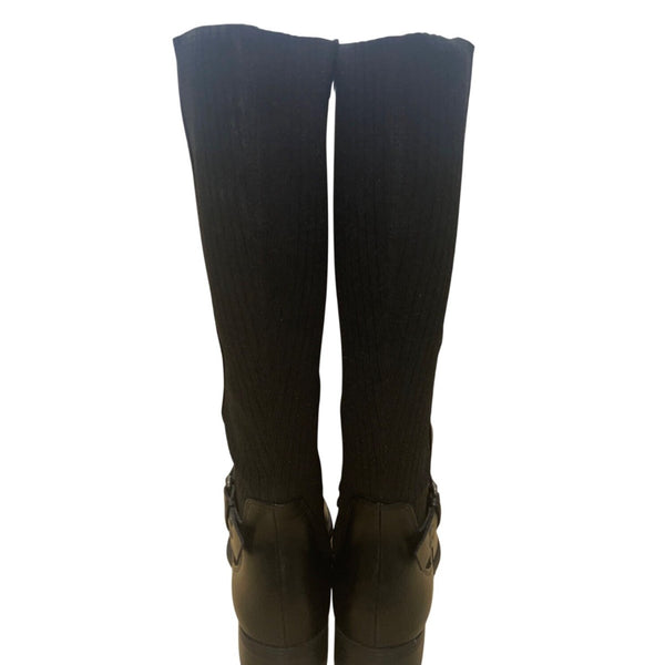 LifeStride Women’s Black Knee Soft System High Riding Boots Size 7M