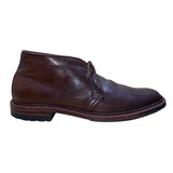 Alden Men’s Brown Horween Chromexcel Leather Lace-Up Ankle Chukka Boots Size 12