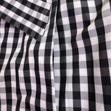 Talbots Womens Black & White Gingham Coat With Belt Size 12