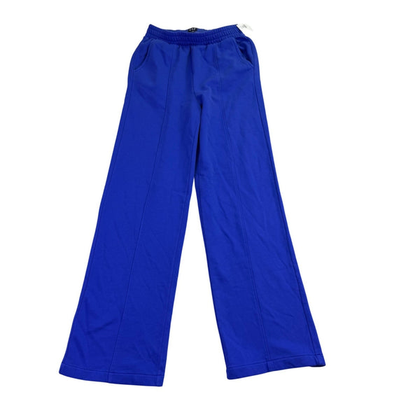 Gap Womens Royal Blue Wide Leg Sweatpants Casual Elastic Waist Sz XS