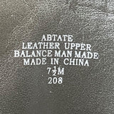 Audrey Brooke Women’s Black Leather Knee-High Stiletto Heel Boots Size 7.5M