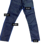 John Elliott Mens Indigo Denim Straight-Leg Jeans Size 29