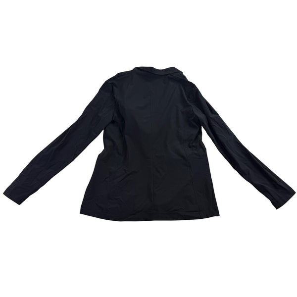 Eddie Bauer Womens Black Blazer UPF 50+ Lightweight Size 10