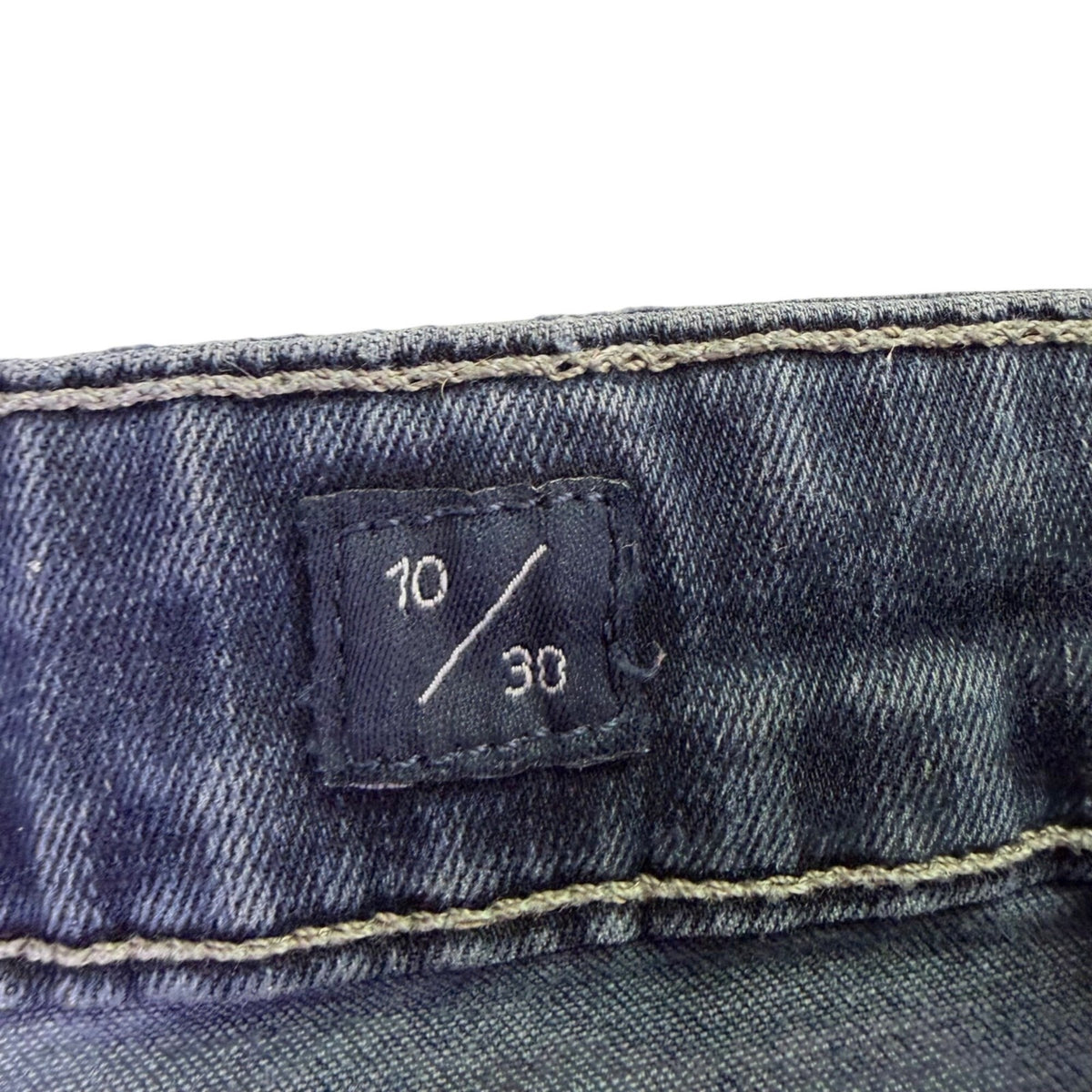 Lucky Brand Womens Dark Blue Denim Jeans Mid Rise Stretch Slim Fit Size 10/30 