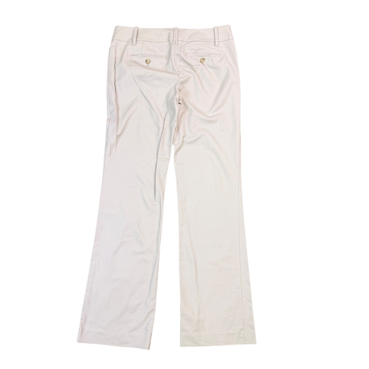 Ann Taylor Loft Marisa Womens Beige Bootcut Denim Pants Size 2