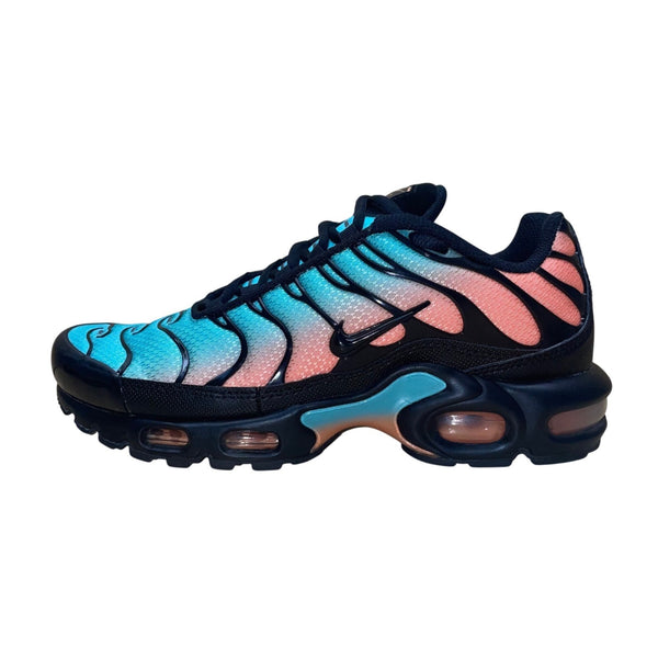 Nike Air Max Plus Women’s Aurora Green Orange Pulse Mesh Athletic Sneakers Sz 6