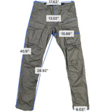 G-Star Raw Mens Olive Cargo Pants Multi-Pocket Durable Design Size 34x36