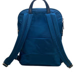 Tumi Women’s Blue Nylon With Multiple Zipper Pockets Adjustable Straps Backpack