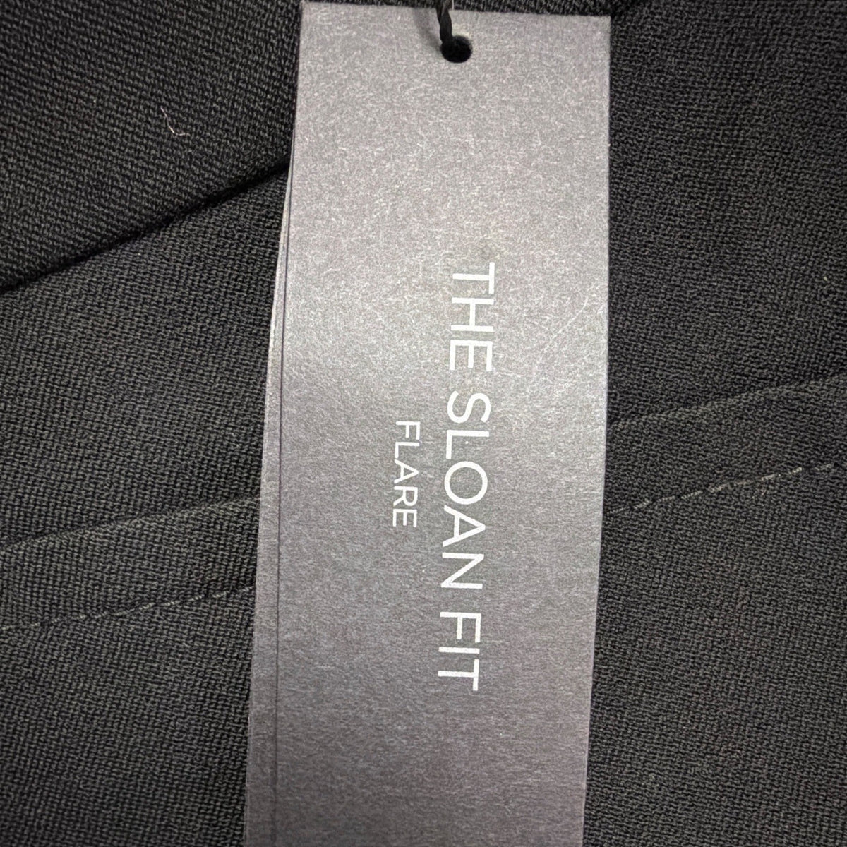 Banana Republic Womens Black Stretch Flare Pants The Sloan Fit Size 12