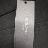 Banana Republic Womens Black Stretch Flare Pants The Sloan Fit Size 12