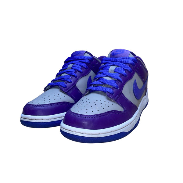 Nike Youth Wild Grape & Persian Violet Dunk Low Retro Athletic Sneakers Size 6Y