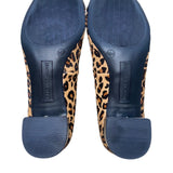 Isaac Mizrahi Live! Women’s Leopard Print With Studded Toe Block Heel Size 9.5