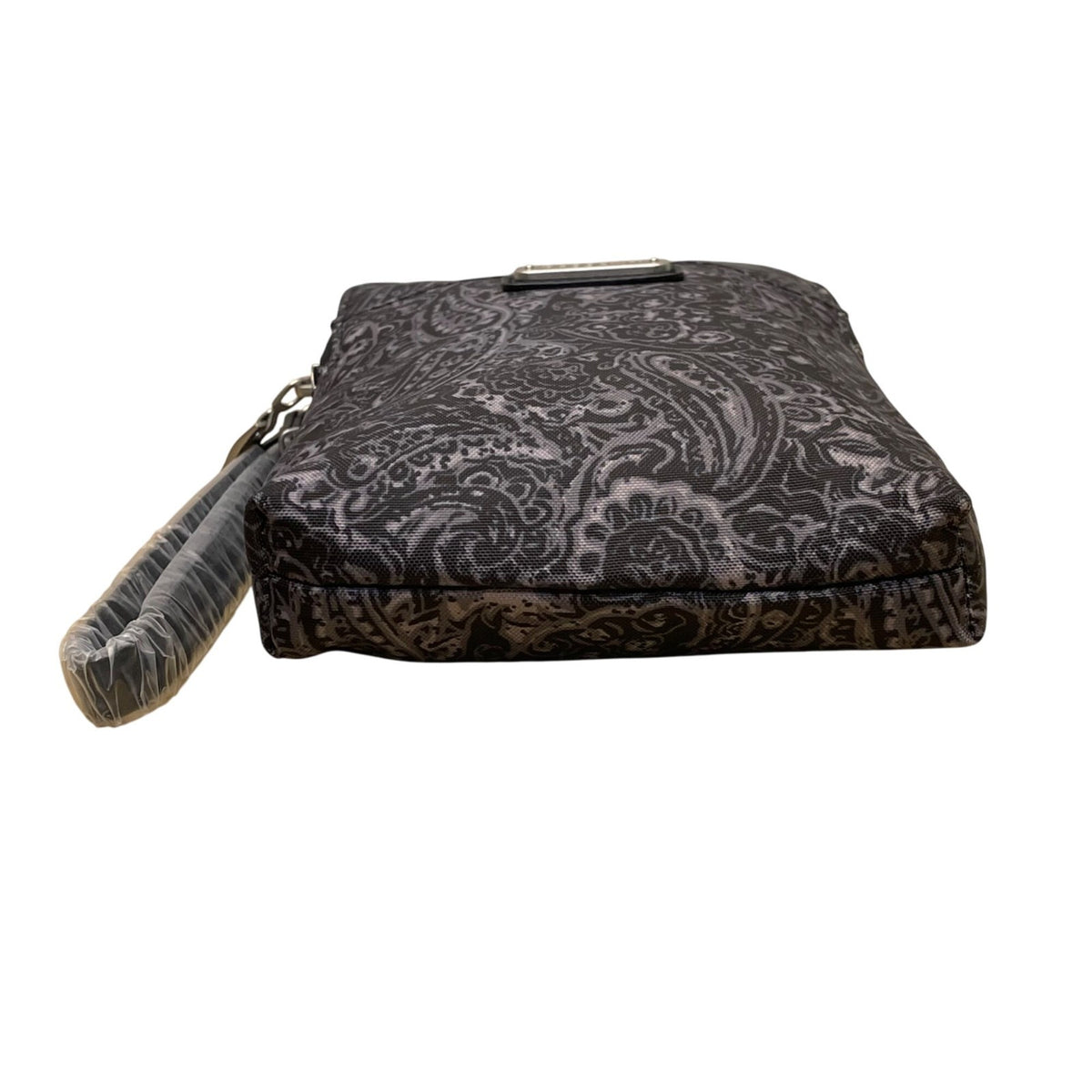 Baggallini Women’s Black Paisley RFID-Blocking Wristlet Wallet Size S